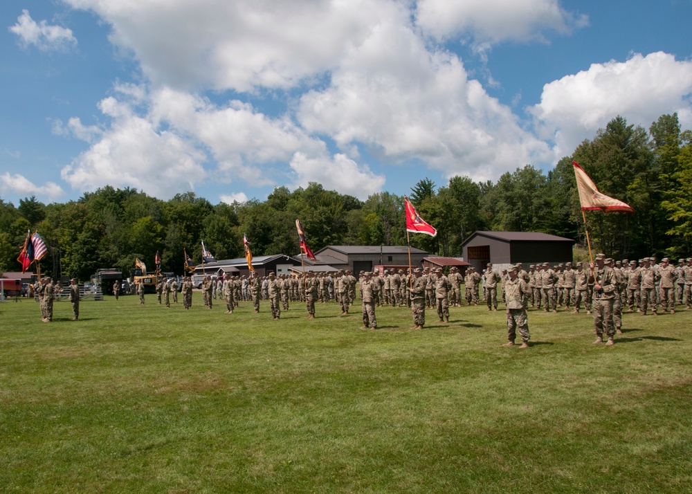 86th IBCT (MTN) change of command ceremony