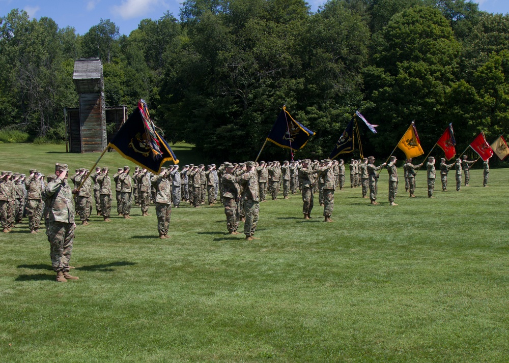 86th IBCT (MTN) change of command ceremony