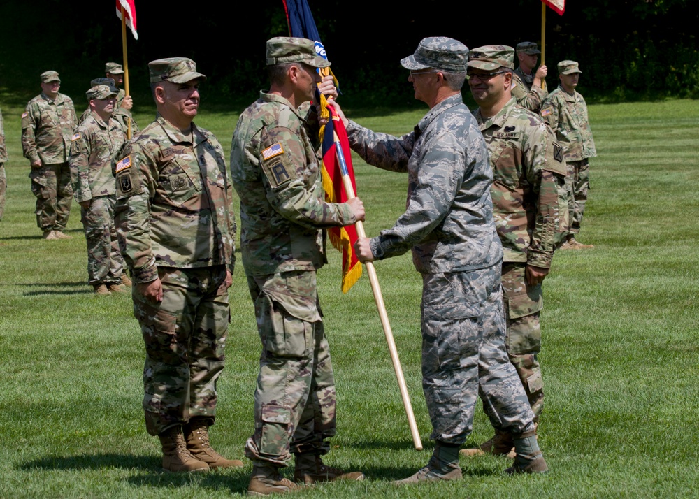 86th IBCT (MTN) change of command ceremony