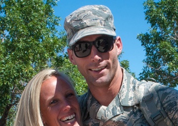 Colorado Air National Guard Airmen return home from Theatre Security Package mission from Kadena Air Base, Okinawa, Japan