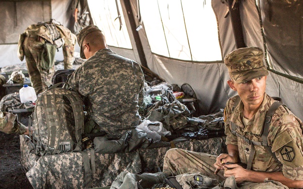 455th Engineer Company prepares for training