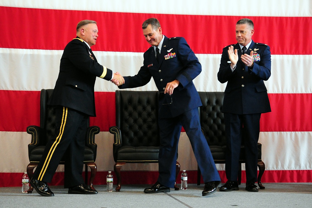 Change of command for Washington Air National Guard