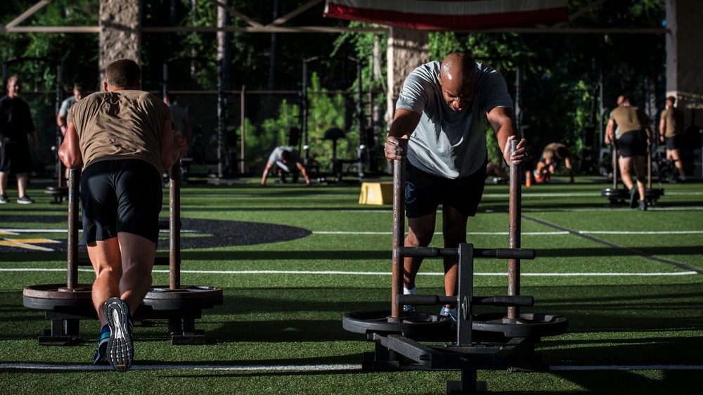 Special Tactics Airmen showcase their mission with CMSAF