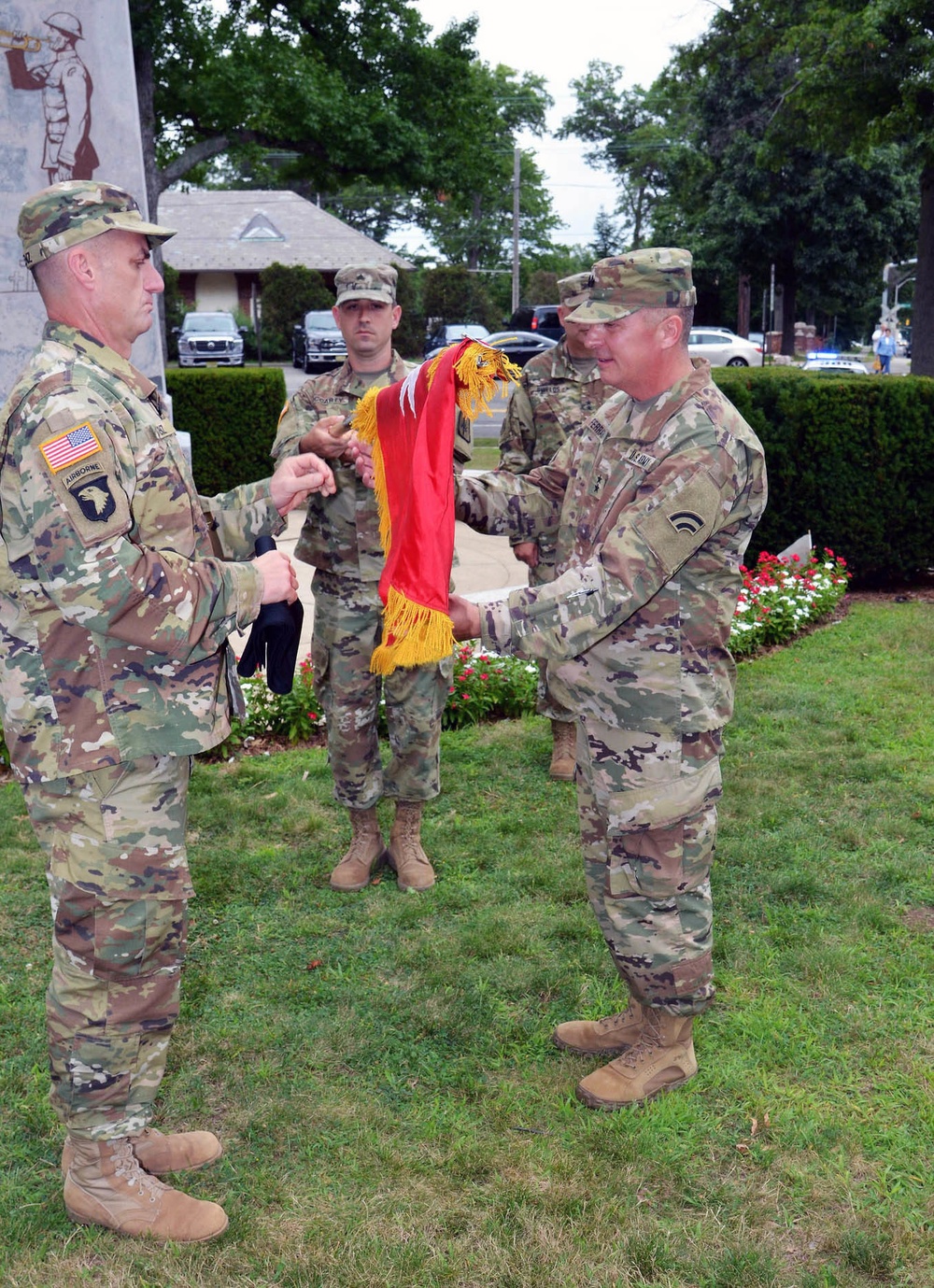 42nd Infantry Division centennial marked