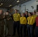 Brig. Gen. Christopher A. McPhillips, commanding general, 3rd Marine Expeditionary Brigade (MEB), Tours USS Bonhomme Richard (LHD 6)