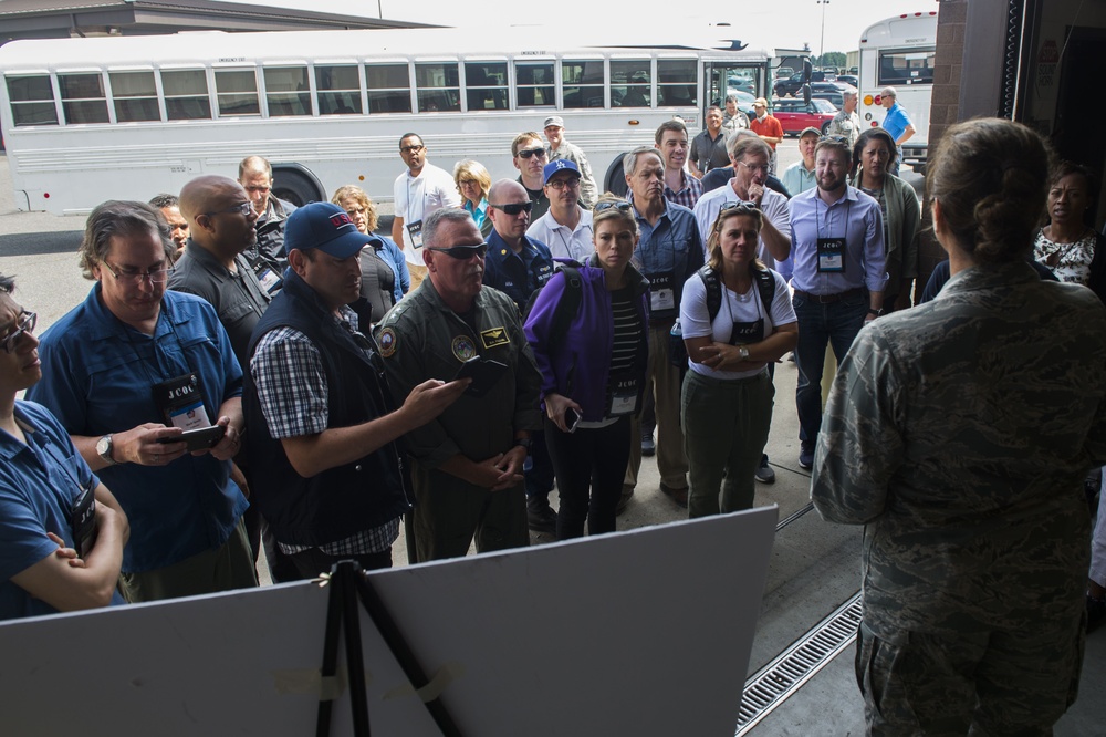 JCOC participants tour the CRW