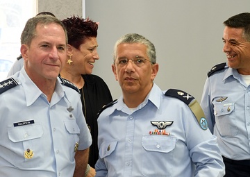 Chief of Staff of the U.S. Air Force, General David Goldfein Attends Israeli Air Force Change of Command