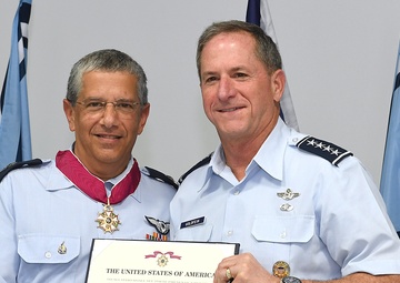 Chief of Staff of the U.S. Air Force, General David Goldfein Attends Israeli Air Force Change of Command