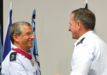 Chief of Staff of the U.S. Air Force, General David Goldfein Attends Israeli Air Force Change of Command