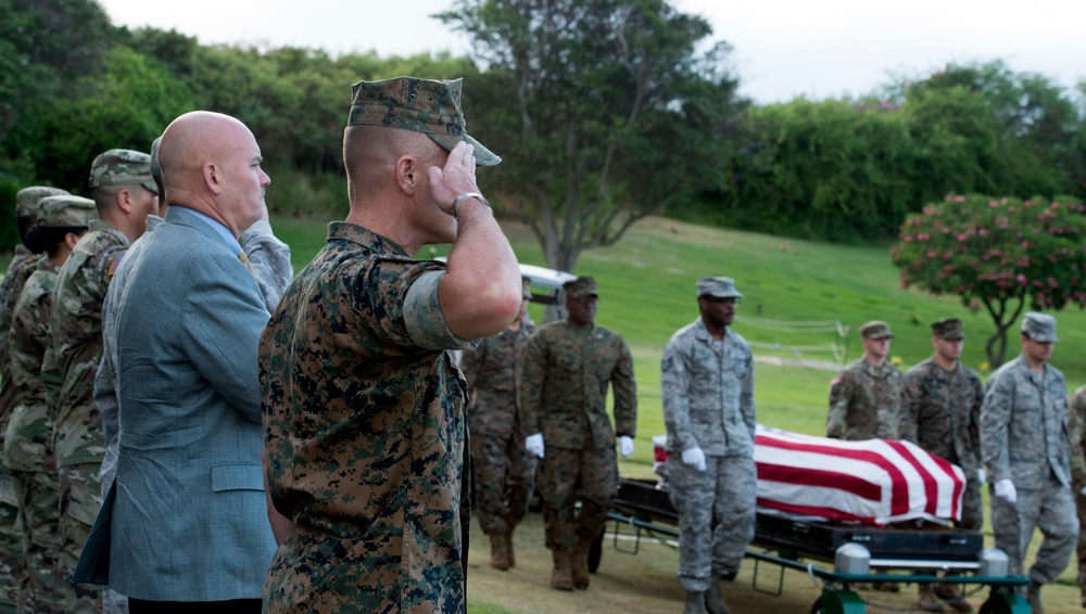 Disinterment ceremony