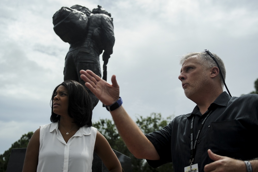 CMSAF Kaleth O. Wright visits Hurlburt Field