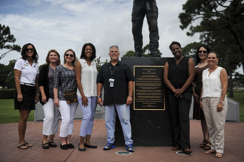 CMSAF Kaleth O. Wright visits Hurlburt Field