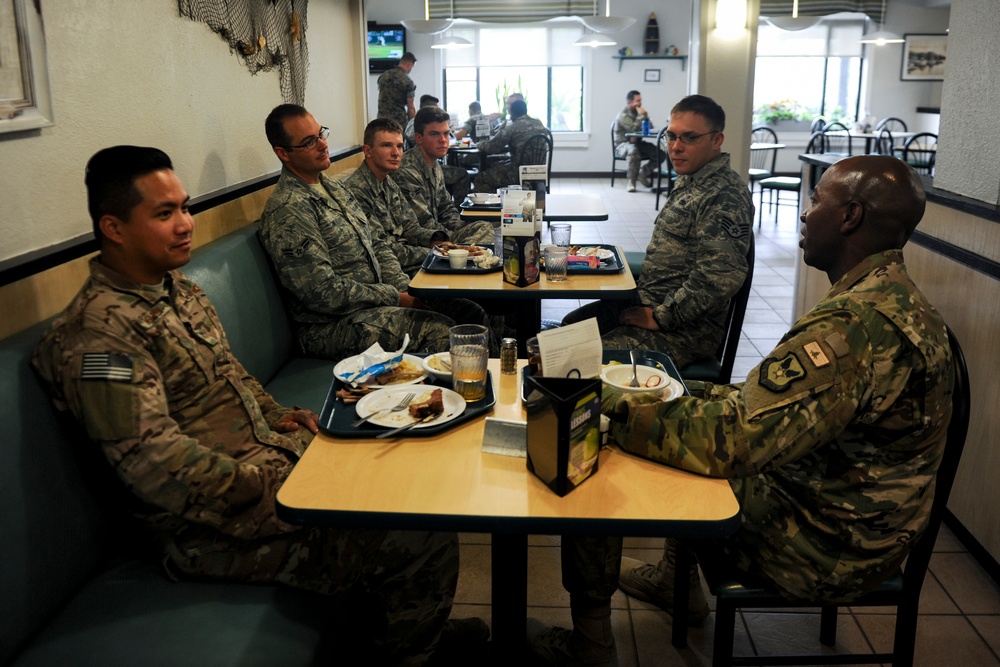 CMSAF Kaleth O. Wright visits Hurlburt Field