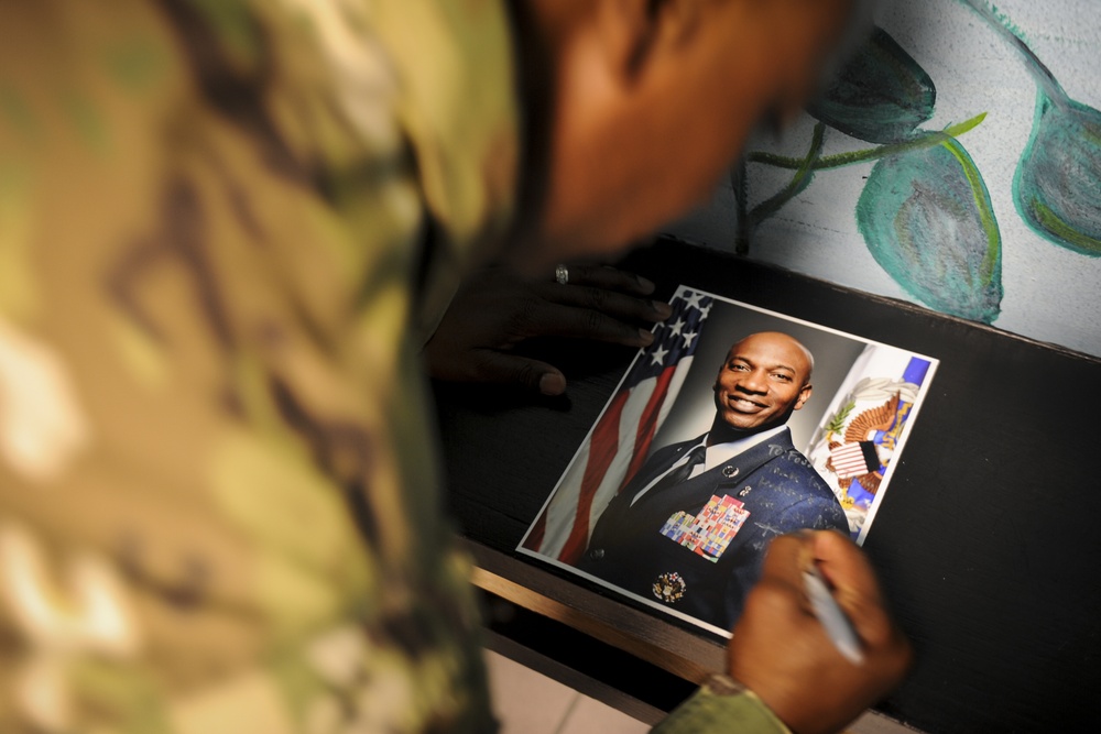 CMSAF Kaleth O. Wright visits Hurlburt Field