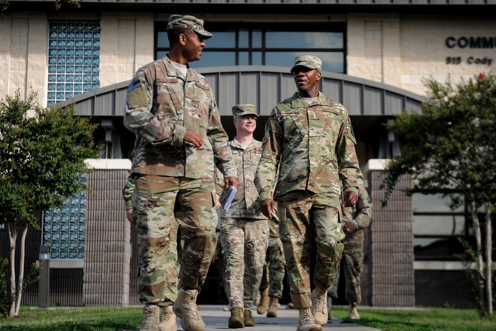 CMSAF Kaleth O. Wright visits Hurlburt Field