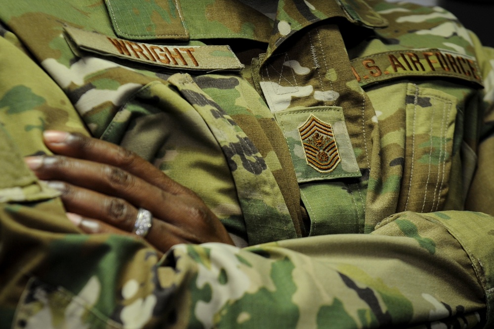 CMSAF Kaleth O. Wright visits Hurlburt Field