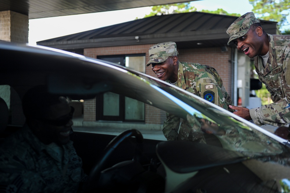 CMSAF Kaleth O. Wright visits Hurlburt Field