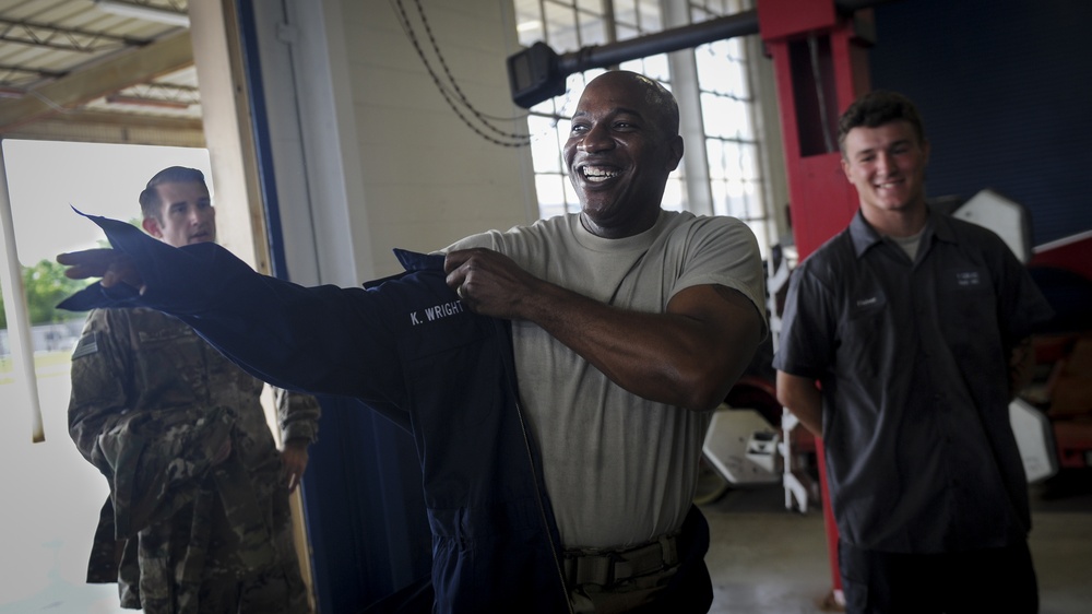 CMSAF Kaleth O. Wright visits Hurlburt Field