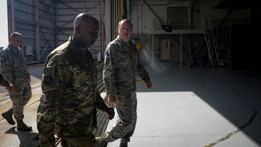 CMSAF Kaleth O. Wright visits Hurlburt Field