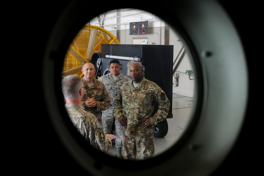 CMSAF Kaleth O. Wright visits Hurlburt Field