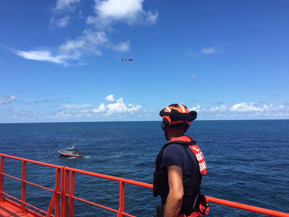Coast Guard medevacs 55-year old man from tanker