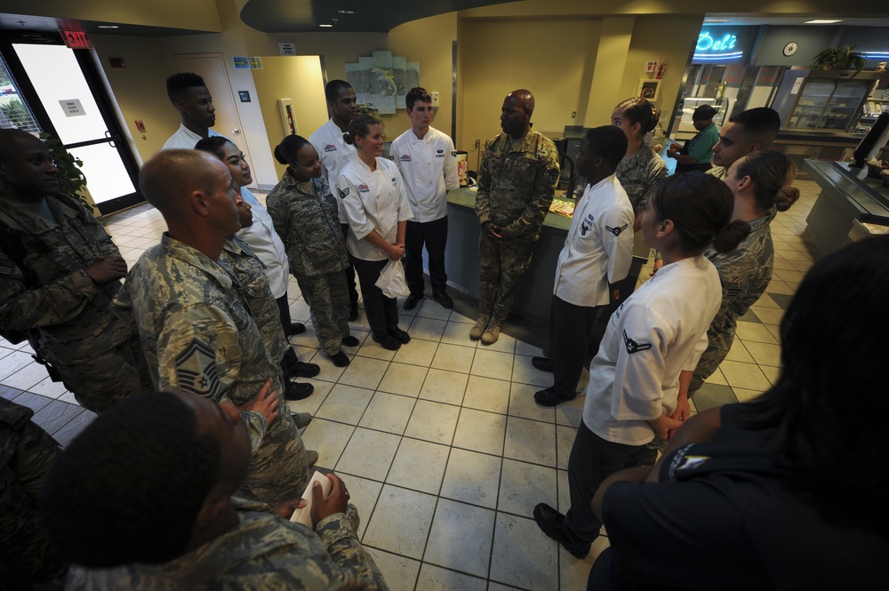CMSAF Kaleth O. Wright visits Hurlburt Field