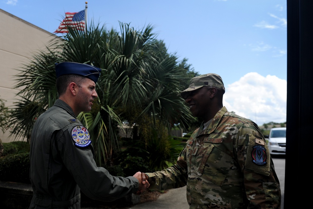 CMSAF Kaleth O. Wright visits Hurlburt Field