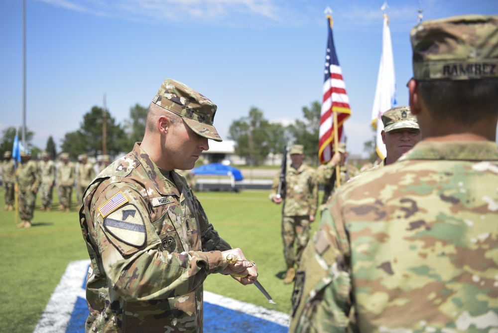 New CSM takes responsibility of 743rd MI battalion