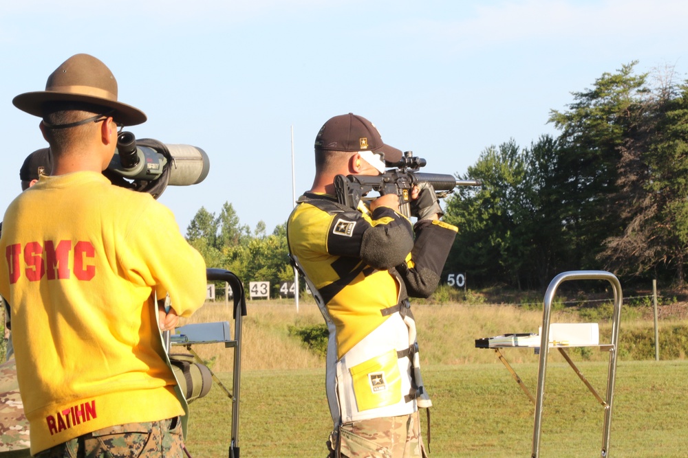 Soldiers Break Records at Interservice Rifle Championships