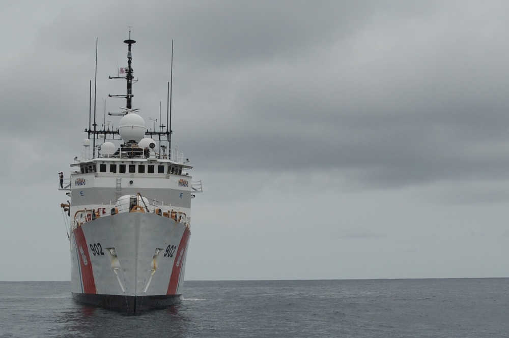 USCGC Tampa on Patrol in Eastern Pacific