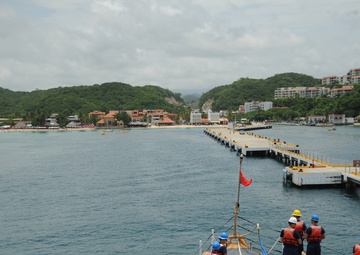 USCGC Tampa Arrives in Huatulco, Mexico