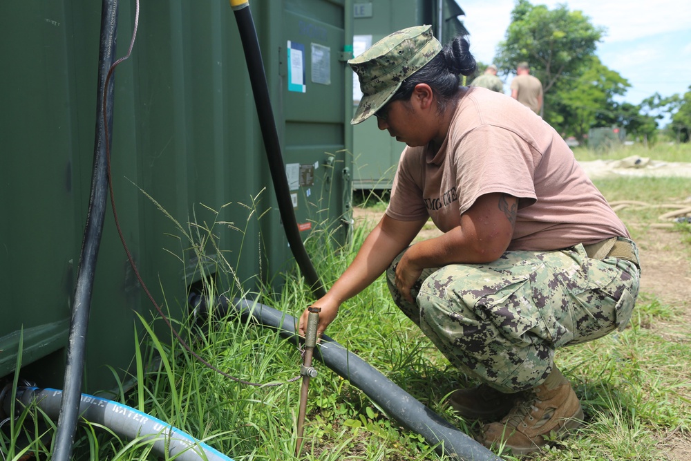 Seabees Perform Base Camp Maintenance during SPS 17