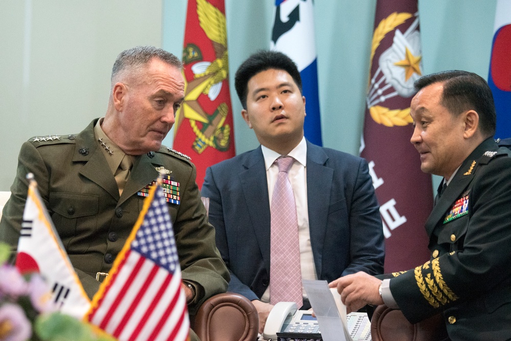 CJCS meets with USFK Commander and ROK CJCS