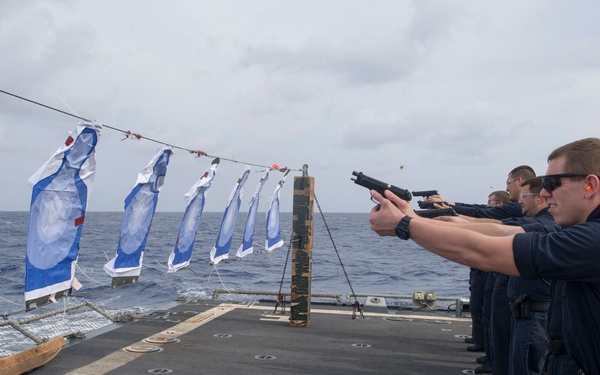 USS Sterett Western Pacific Deployment