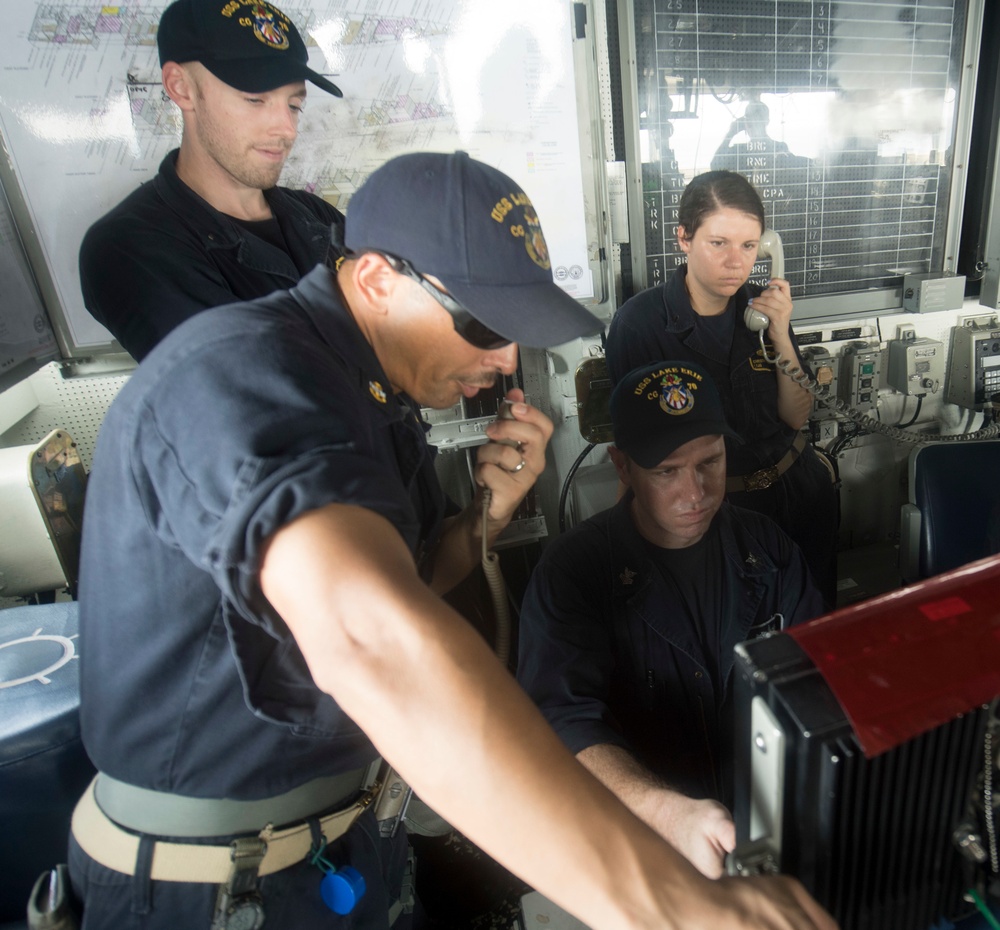 USS Lake Erie (CG 70) Integrated training teams