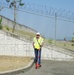Measuring a lot on a federal facility in South Korea