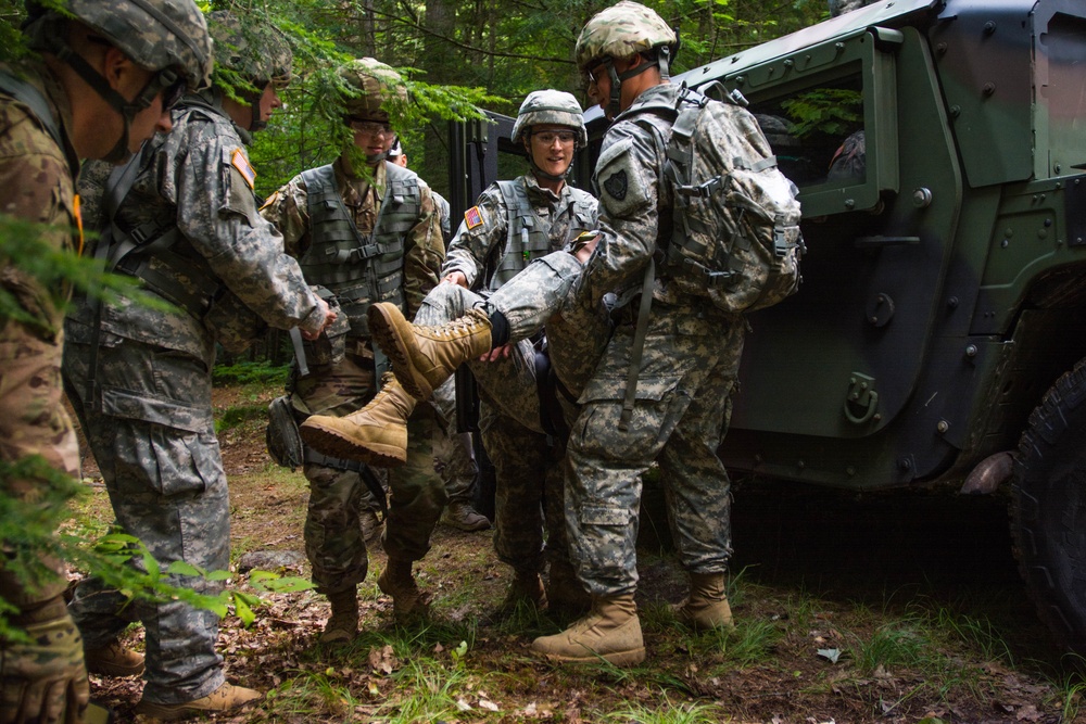 Maine National Guard Medics Refresh Table VIII Skills