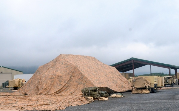 Aviators Construct Command Post