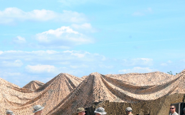 Aviators Construct Command Post