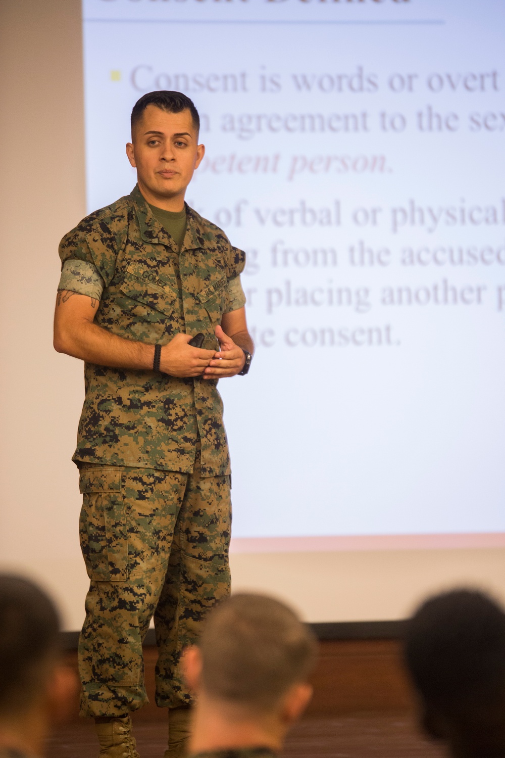 Marine Forces Reserve holds SAPR training