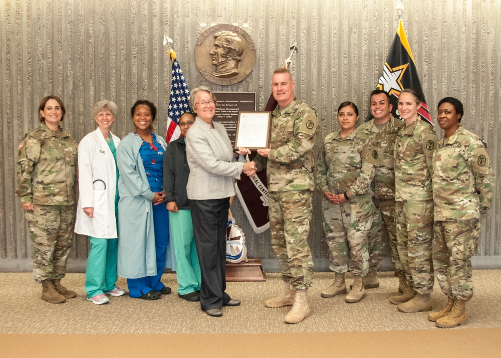 WBAMC becomes first Army MTF with immunization recognition