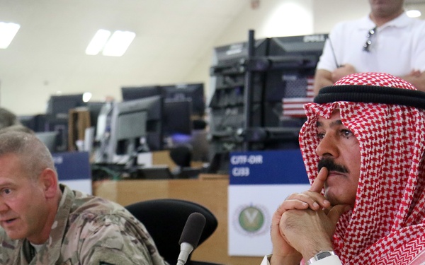 Two nations securing their bonds: USARCENT hosts Kuwait Minister of Defense