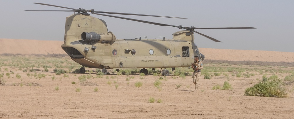 ISF security with CH-47