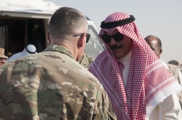Two nations securing their bonds: USARCENT hosts Kuwait Minister of Defense