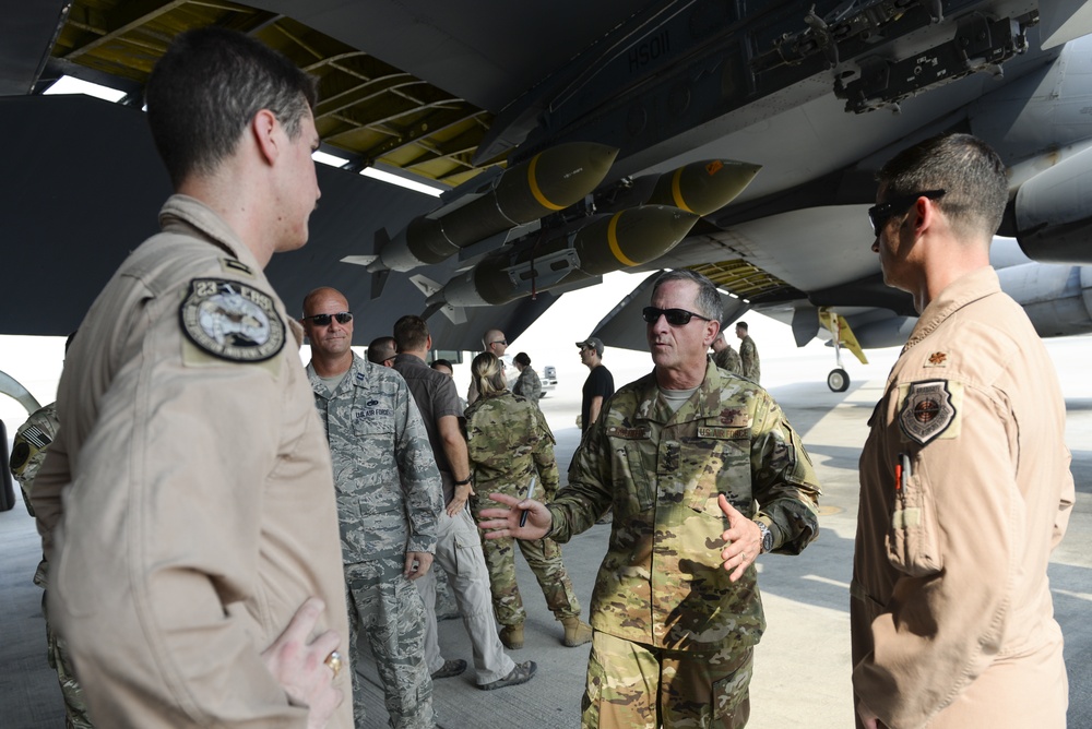 CSAF Visits Al Udeid Air Base