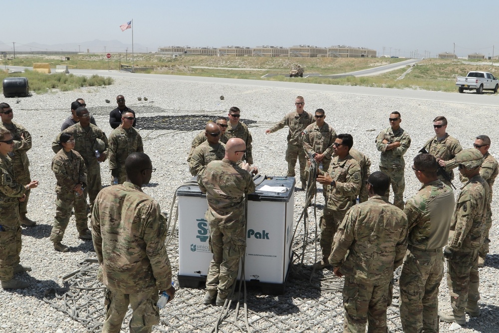 1st AD RSSB refines SOP of sling load operations in CJOA-A