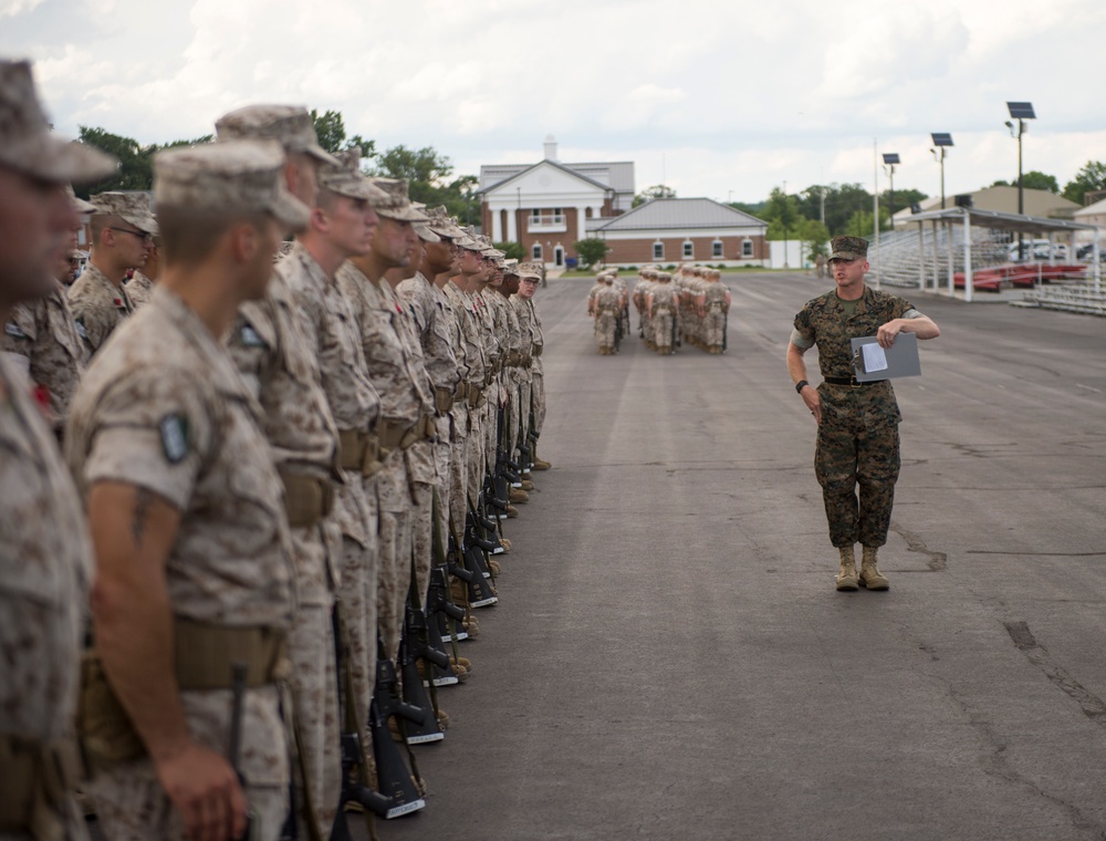 OCS Close Order Drill