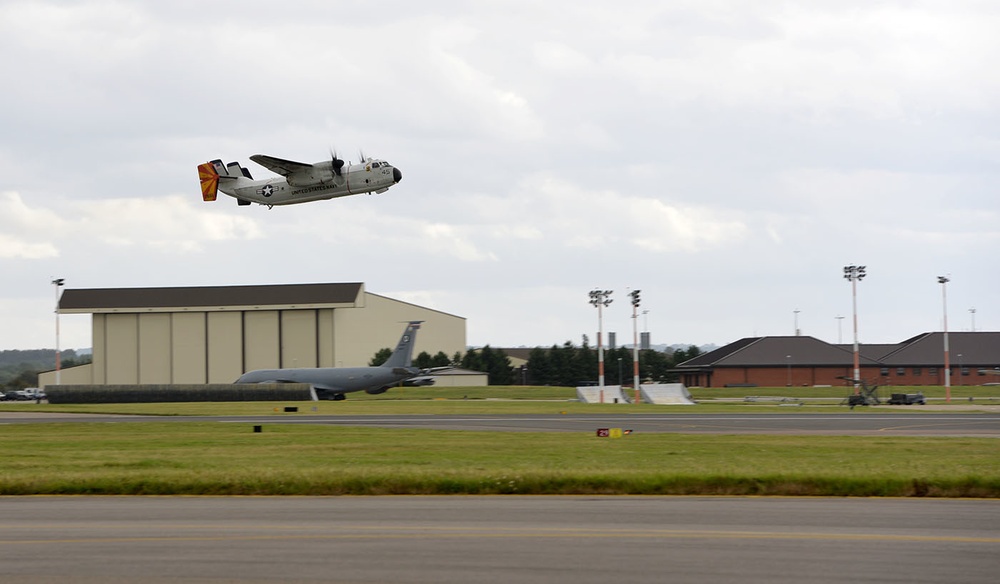Mildenhall supports Navy during Exercise Saxon Warrior