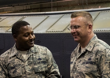 Ninth AF Command Chief visits Team Seymour