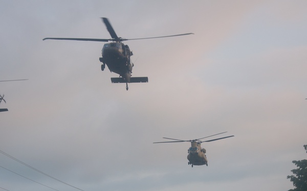2BCT "Strike" participates in 101st Airborne's 75th anniversary division run
